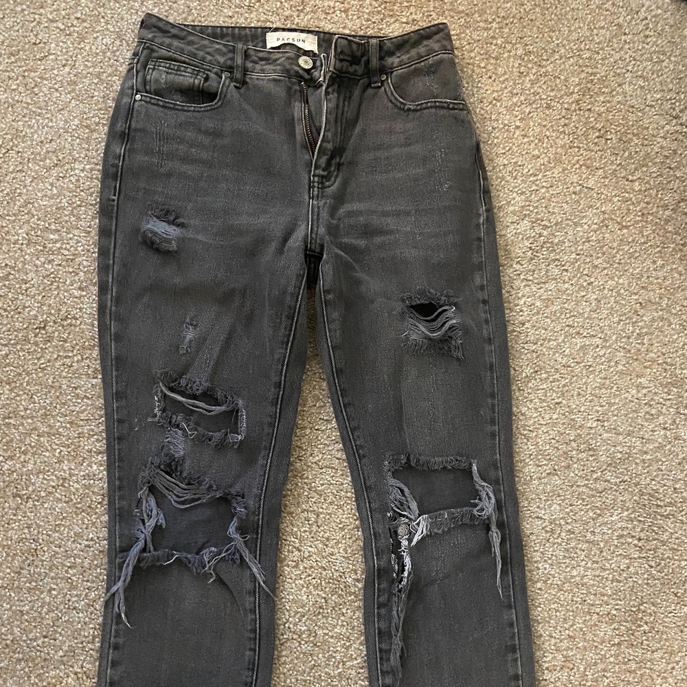 Black Mom Jeans